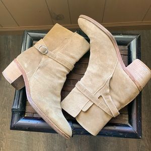 All Saints suede boots